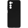 Topt Silikoninis Lite dėklas skirtas Motorola Edge 30 juodos spalvos
