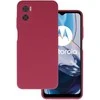 Topt Silikoninis Lite dėklas skirtas Motorola Moto E22/E22i burgundy