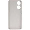 Topt Silikoninis Lite dėklas skirtas Oppo A78 5G titanium