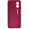 Topt Silikoninis Lite dėklas skirtas Oppo A38 4G burgundy