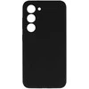 Tel Protect Silicone Lite dėklas skirtas Samsung Galaxy S23 juodos spalvos