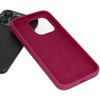 Toptel Topt Silicone Lite dėklas skirtas Samsung Galaxy S24 Ultra raspberry