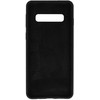 Fusion Accessories Topt Silicone Lite dėklas skirtas Samsung Galaxy S10 juodos spalvos