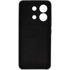 Topt Silikoninis Lite dėklas skirtas Xiaomi Redmi Note 13 Pro 5G juodos spalvos