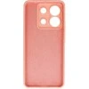 Topt Silikoninis Lite dėklas skirtas Xiaomi Redmi Note 13 Pro 5G persikų spalvos
