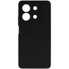 Topt Silikoninis Lite dėklas skirtas Xiaomi Redmi Note 13 5G juodos spalvos