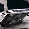 Fusion Accessories Topt Slide Camera Armor dėklas skirtas Apple iPhone 13 Pro juodos spalvos