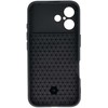 Toptel Topt Slide Camera Armor dėklas skirtas Apple iPhone 16 juodos spalvos