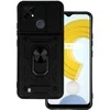 Slide Camera Armor dėklas skirtas Realme C21 juodos spalvos