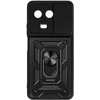 Slide Camera Armor dėklas skirtas Realme 11 5G juodos spalvos