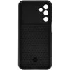 Topt Slide Camera Armor dėklas skirtas Samsung Galaxy A15 4G/5G juodos spalvos