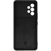 Fusion Accessories Slide Camera Armor dėklas skirtas Samsung Galaxy A53 5G juodos spalvos