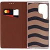 Fusion Accessories Topt Smart Magneto dėklas skirtas Motorola Edge 30 Fusion burgundy