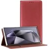 Topt Smart Magneto dėklas skirtas Xiaomi Redmi Note 14 5G burgundy
