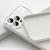 Toptel Soft Silicone Lens Dėklas skirtas Apple iPhone 13 Pro baltas