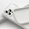 Toptel Topt Soft Silicone Lens dėklas skirtas Apple iPhone 14 Pro Max baltos spalvos