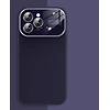 Fusion Accessories Soft Silicone Lens Dėklas skirtas Apple iPhone 12 violetinė