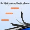 Topt Soft Silicone Lens dėklas skirtas Apple iPhone 13 Pro violetinės spalvos