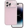 Toptel Topt Soft Silicone Lens dėklas skirtas Apple iPhone 14 Pro Max light rožinės spalvos