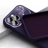 Fusion Accessories Soft Silicone Lens Dėklas skirtas Apple iPhone 12 violetinė