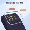 Fusion Accessories Soft Silicone Lens Dėklas skirtas Apple iPhone 12 violetinė
