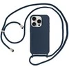 Topt Strap silikoninis dėklas skirtas Apple iPhone 15 Plus design 1 mėlynos spalvos