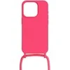 Topt Strap silikoninis dėklas skirtas Apple iPhone 15 Plus design 1 rožinės spalvos