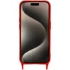 Topt Strap silikoninis dėklas skirtas Apple iPhone 13 Pro Max design 2 raudonos spalvos