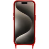 Fusion Accessories Strap Silicone Dėklas skirtas Apple iPhone 12 design 2 red