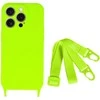 Topt Strap silikoninis dėklas skirtas Apple iPhone 15 Plus design 2 lime