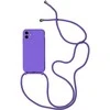 Topt STRAP silikoninis dėklas skirtas Apple iPhone 11 Pro Violet
