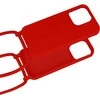 Topt Strap silikoninis dėklas skirtas Apple iPhone 15 Pro Max design 1 raudonos spalvos
