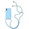 Topt STRAP silikoninis dėklas skirtas Apple iPhone 11 Pro Light mėlynas