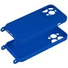 Topt Strap silikoninis dėklas skirtas Apple iPhone 13 Pro Max design 2 mėlynos spalvos