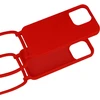 Toptel Strap Silicone Dėklas skirtas Apple iPhone 13 Pro Max design 1 red