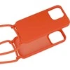 Topt Strap silikoninis dėklas skirtas Apple iPhone 13 Pro design 1 oranžinės spalvos