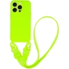 Fusion Accessories Strap Silicone Dėklas skirtas Apple iPhone 14 Pro design 2 lime