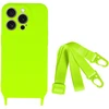 Fusion Accessories Strap Silicone Dėklas skirtas Apple iPhone 14 Pro design 2 lime