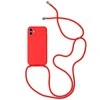 Topt STRAP silikoninis dėklas skirtas Apple iPhone 11 Pro Raudona