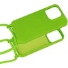 Topt Strap silikoninis dėklas skirtas Apple iPhone 13 Pro Max design 1 žalios spalvos