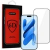 Topt Tel Protect Full Glue 6D Apsauginis stiklas skirtas Apple iPhone 17 Air juodas
