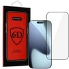 Topt Tel Protect Full Glue 6D Apsauginis stiklas skirtas Apple iPhone 17 Pro Max juodas