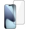Topt Tel Protect Full Glue 6D Apsauginis stiklas skirtas Apple iPhone 17 Pro juodas