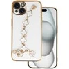 Topt Trend dėklas skirtas Apple iPhone 15 Plus design 3 baltos spalvos