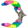 Fusion Accessories Topt Universal nylon apyrankė 22mm design 1 rainbow