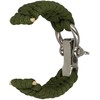 Fusion Accessories Topt Universali nailoninė apyrankė 22mm design 1 chaki spalvos
