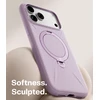 Torras Ostand Q3 silikoninis dėklas, violetinis – iPhone 18 Pro