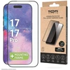 Toti Premium PREMIUM TEMPERED screen protector glass 3D full cover for Apple iPhone 17/16 Pro