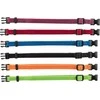 Trixie Junior Antkaklių kompl., M–L 22–35 cm/10 mm, 6 vnt. juodas, raudonas, mėlynas (pak. 6)