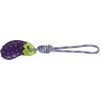 Trixie Žaislas šuniui Baklažanas ant virvės, TPR, 13 cm/34 cm